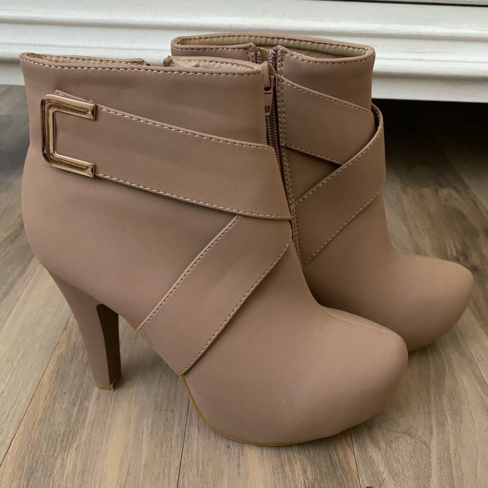 TOP Moda High Top Ankle Boots